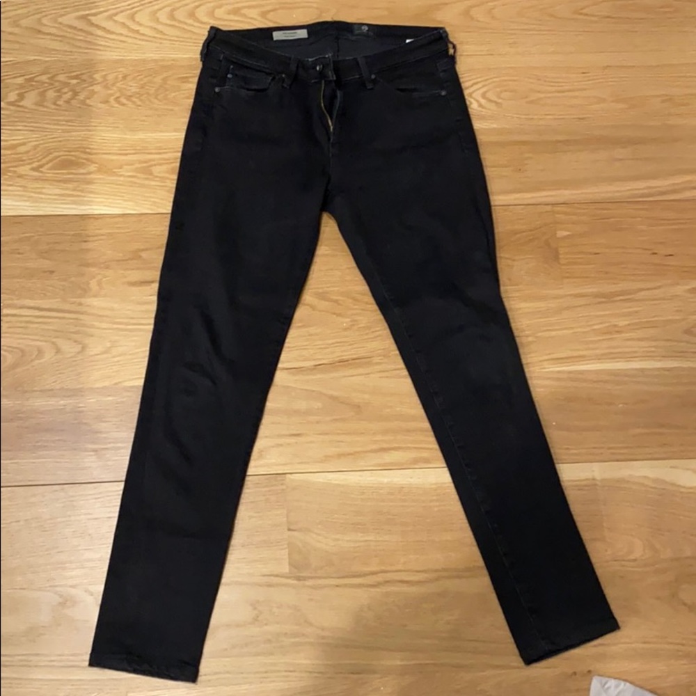 AG black skinny jeans